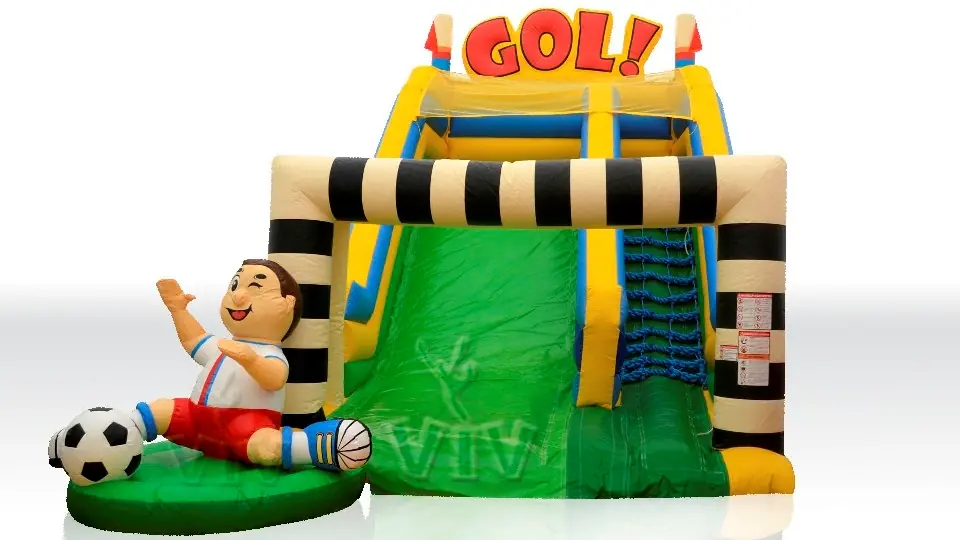 Football - Collection Football commercial inflatable slide