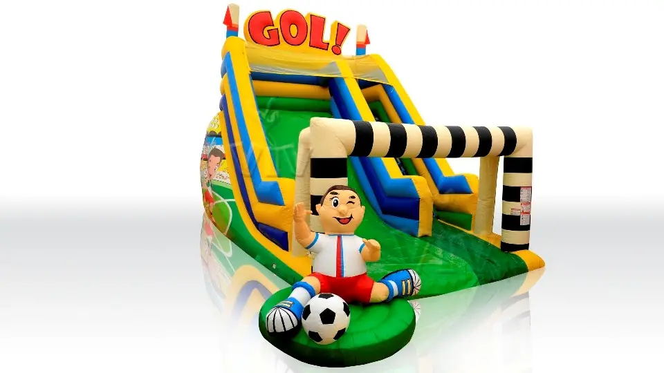 Football - Collection Football commercial inflatable slide