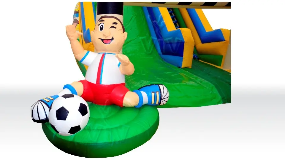 Football - Collection Football commercial inflatable slide