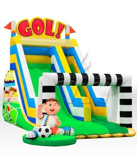 Football - Collection Football commercial inflatable slide