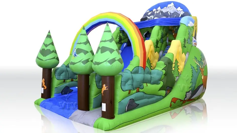 Forest STANDARD Professional without a climbing partition commercial inflatable slide