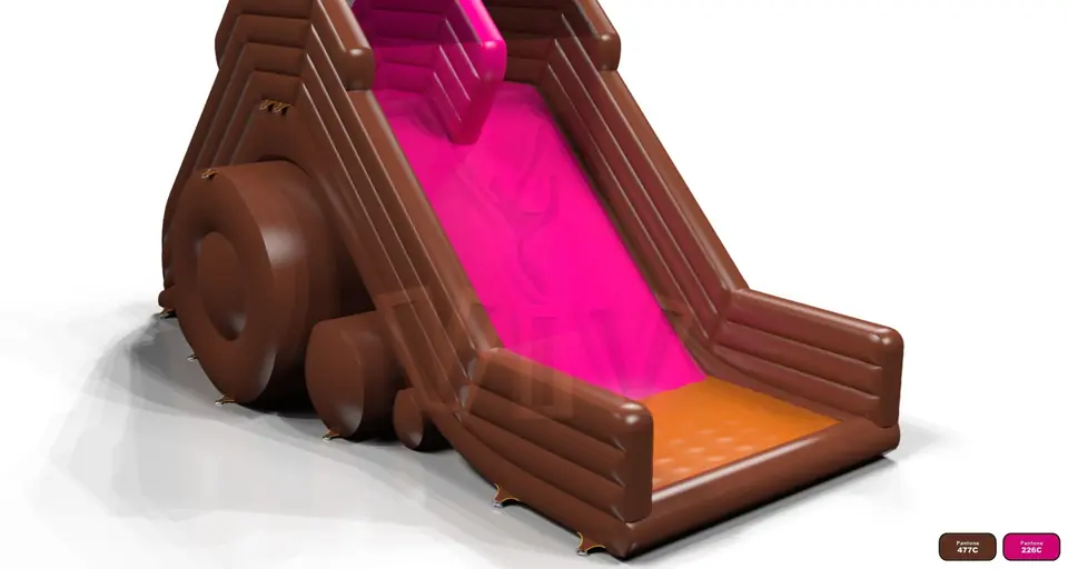 Fun in Mud - Collection Games commercial inflatable slide