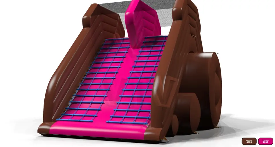 Fun in Mud - Collection Games commercial inflatable slide
