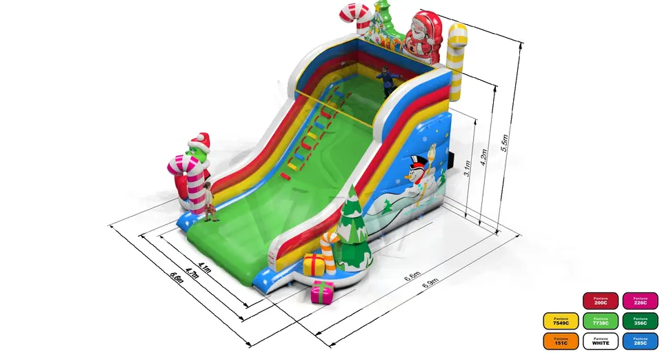 Goblin S - Collection Winter commercial inflatable slide