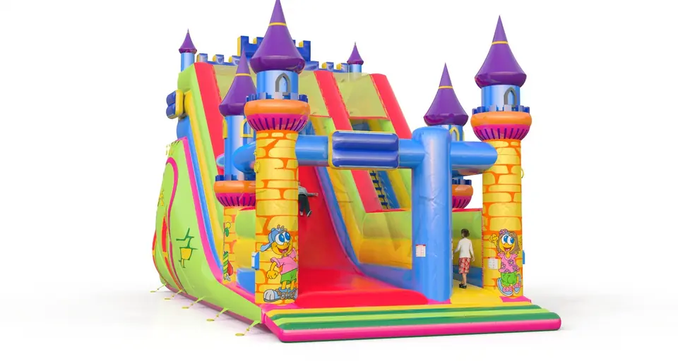Kinderhotel commercial inflatable slide
