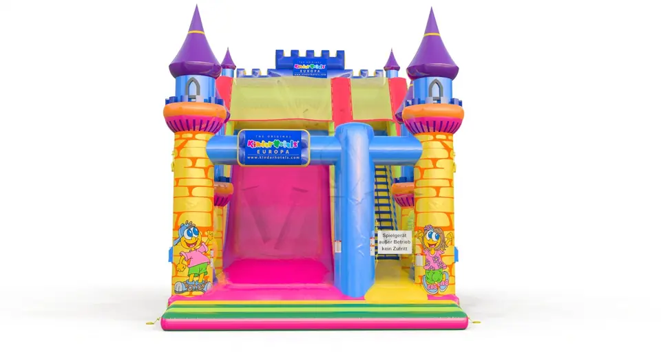Kinderhotel commercial inflatable slide