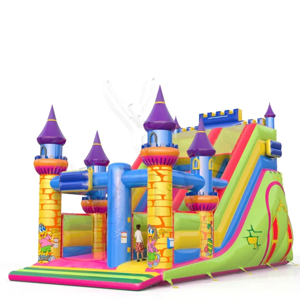 Kinderhotel commercial inflatable slide
