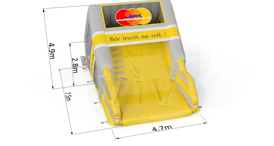 LARK commercial inflatable slide