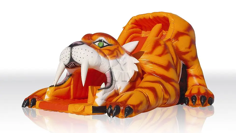 Lying Tiger commercial inflatable slide