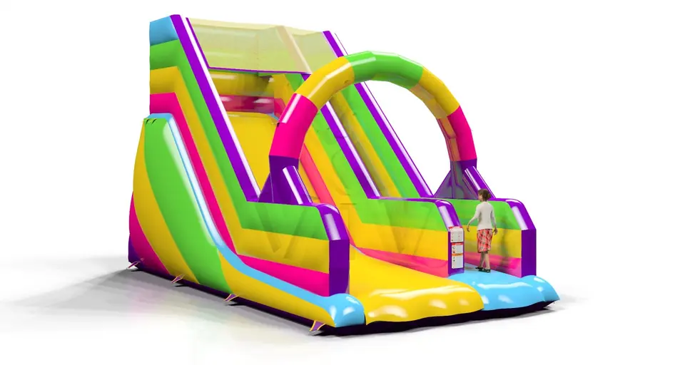 M Startup commercial inflatable slide