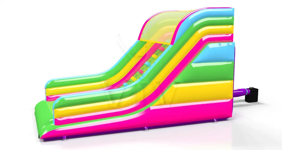 micro simple Startup commercial inflatable slide