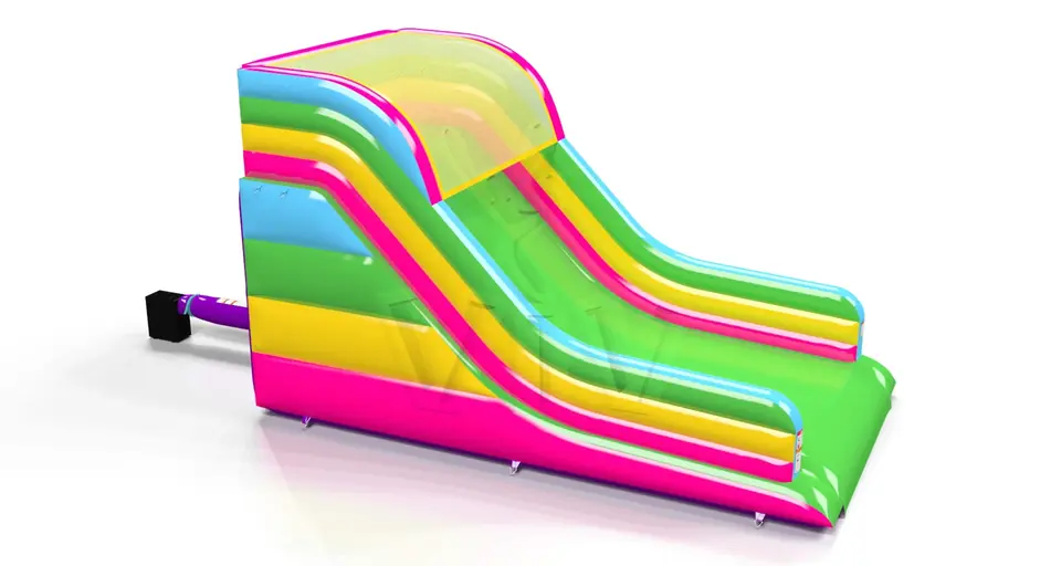 micro simple Startup commercial inflatable slide