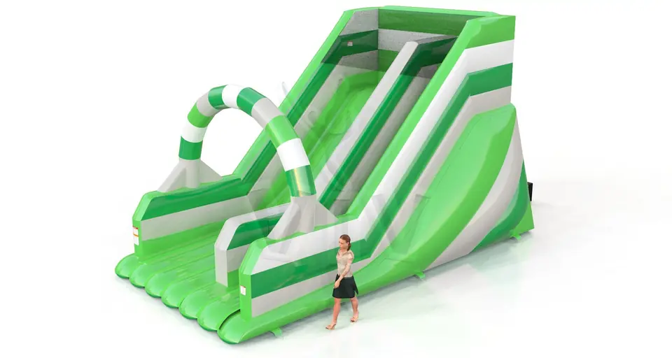 Mini commercial inflatable slide