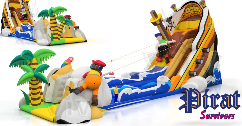 Pirate Slide - Collection Pirate commercial inflatable slide