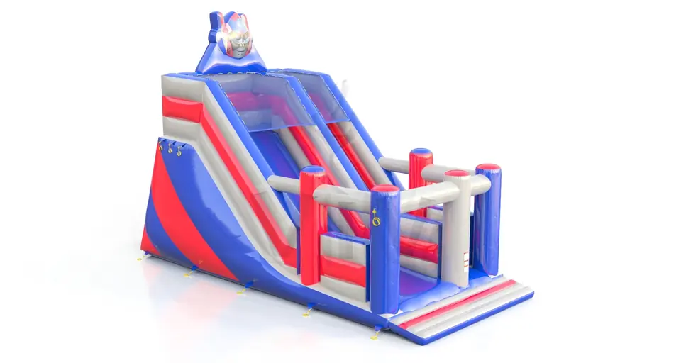 Robot commercial inflatable slide