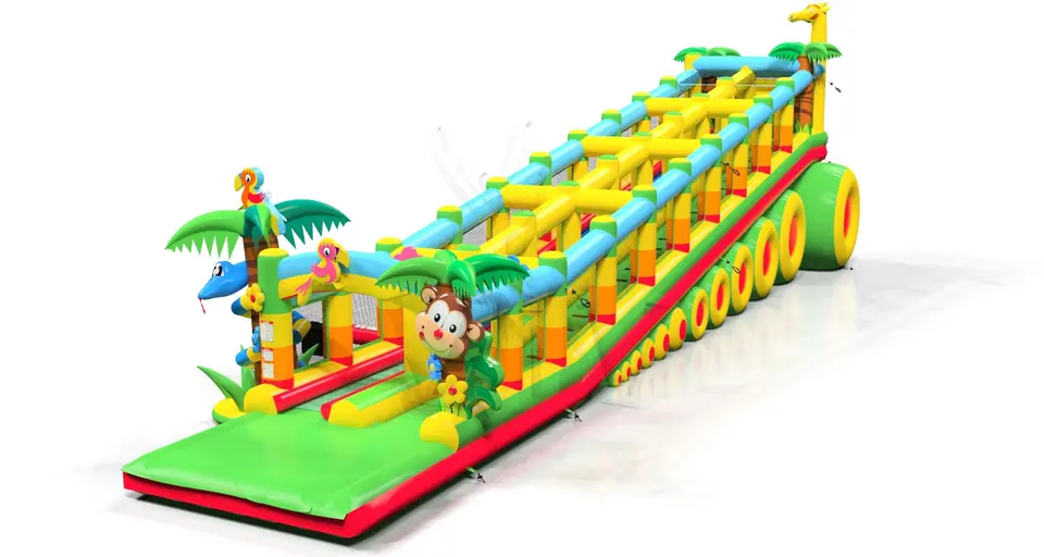 Rolls Jungle de Luxe (without rollers) commercial inflatable slide