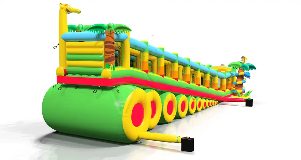 Rolls Jungle de Luxe (without rollers) commercial inflatable slide