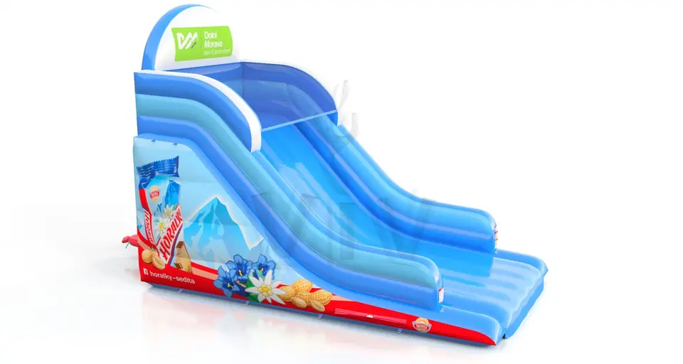 S Dolni Morava commercial inflatable slide