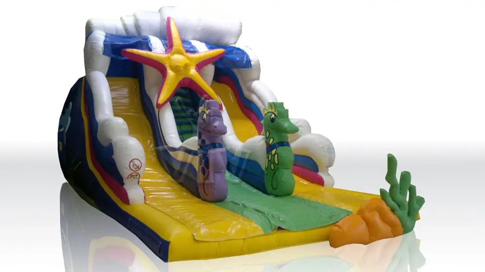 Sea Horse - Collection Underwater World commercial inflatable slide