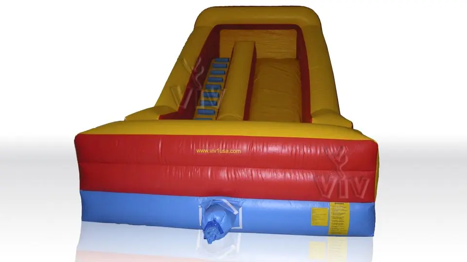 Slide Classic with a barrier Basic commercial inflatable slide