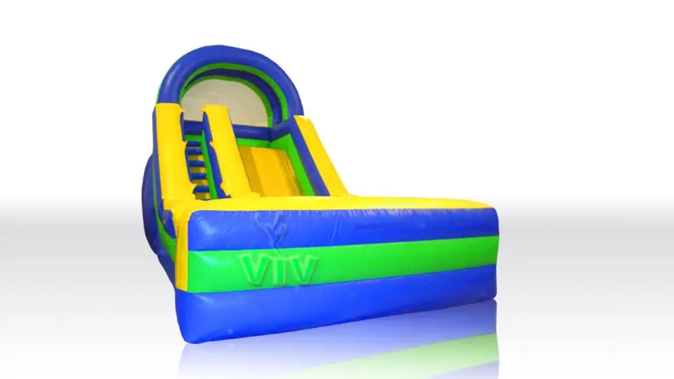 Slide Classic with a barrier commercial inflatable slide