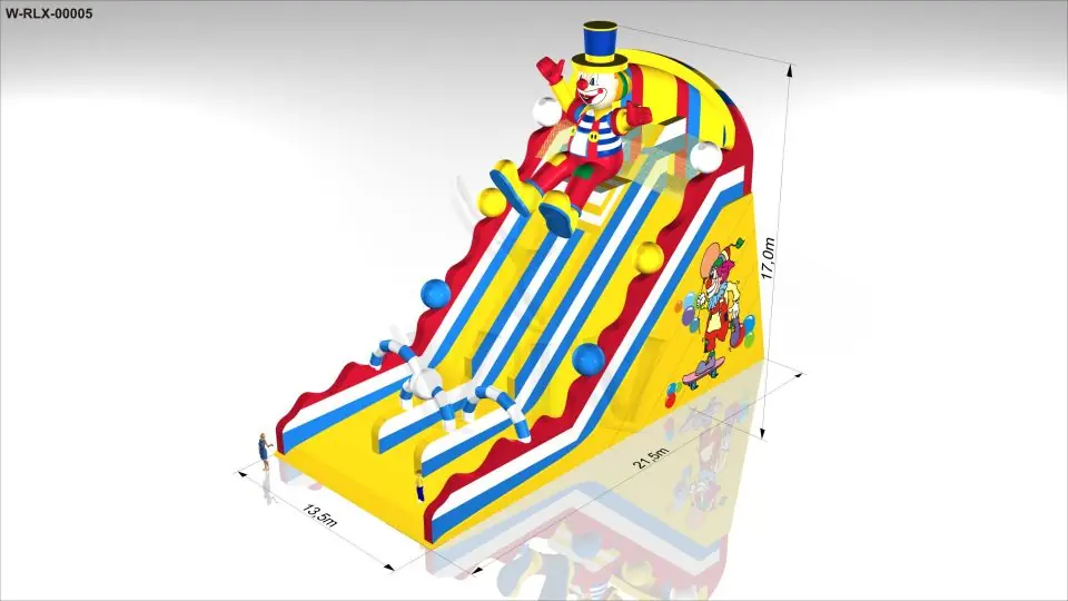 Slide Clown commercial inflatable slide