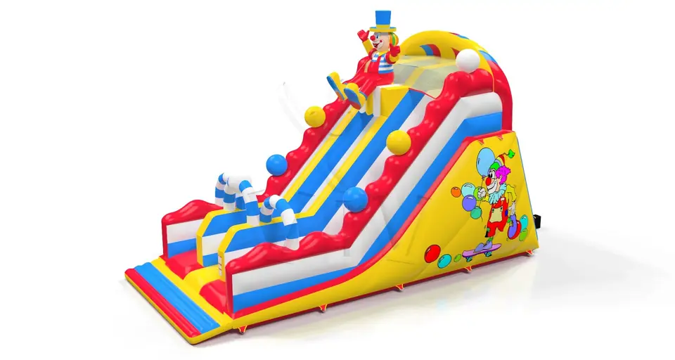 Slide Clown Standard commercial inflatable slide