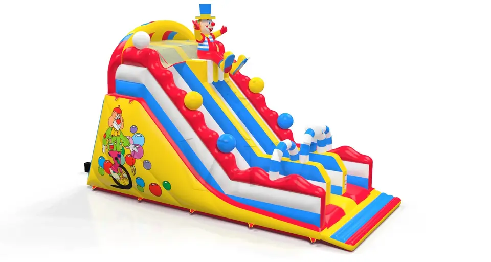 Slide Clown Standard commercial inflatable slide