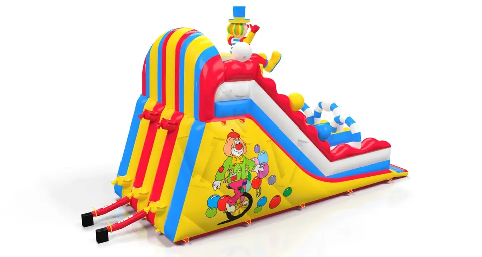 Slide Clown Standard commercial inflatable slide