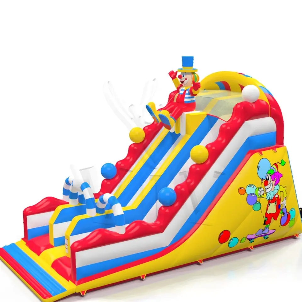 Slide Clown Standard commercial inflatable slide