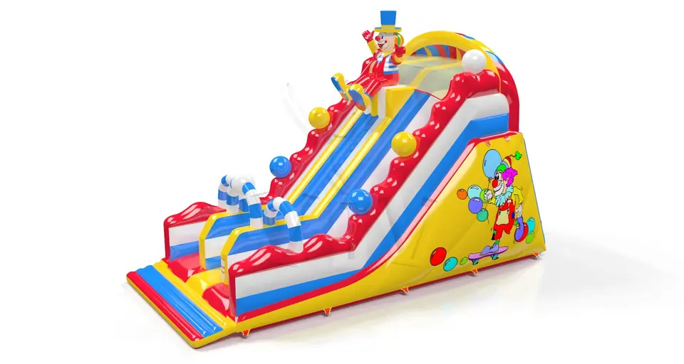 Slide Clown Standard commercial inflatable slide