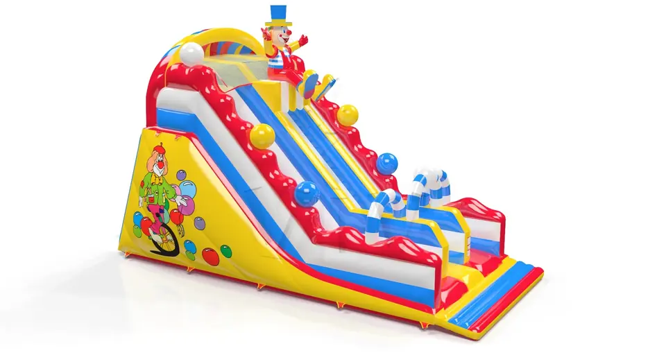 Slide Clown Standard commercial inflatable slide