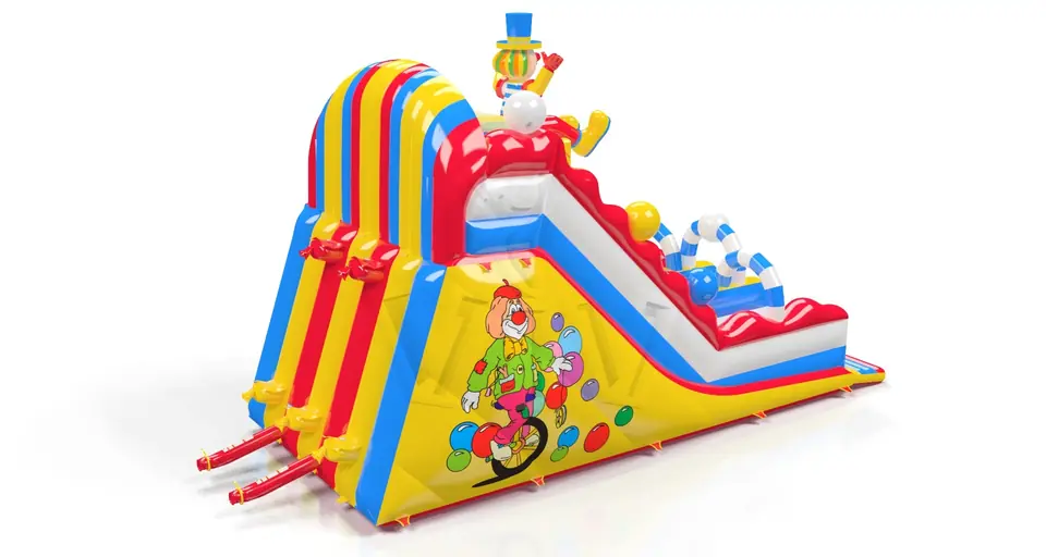 Slide Clown Standard commercial inflatable slide