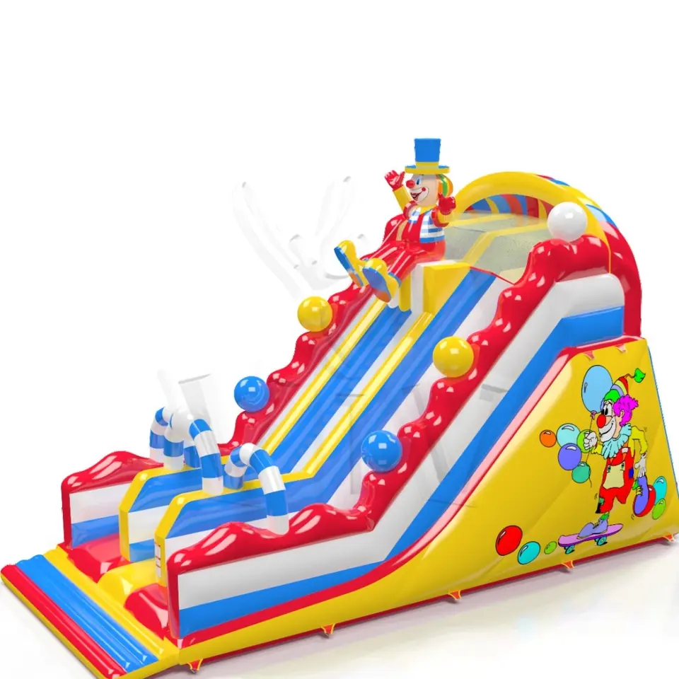 Slide Clown Standard commercial inflatable slide