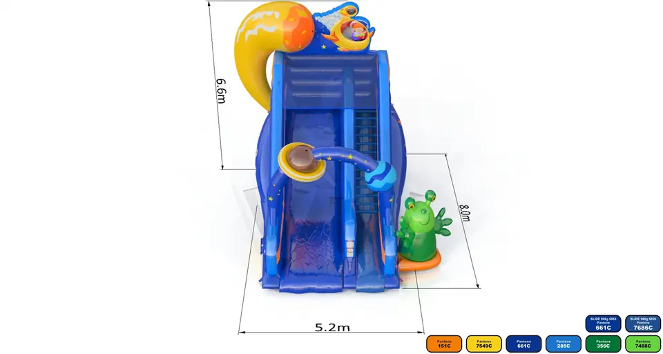 Slide Cosmos commercial inflatable slide