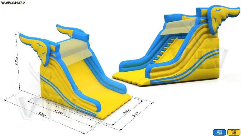 Slide Goodyear B 8.2 x 5.4 x 5.2 m commercial inflatable slide