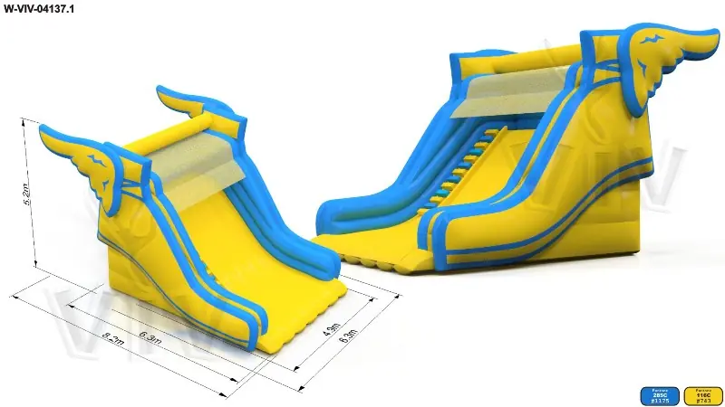 Slide Goodyear version A 8.3 x 6.3 x 5.2 m commercial inflatable slide