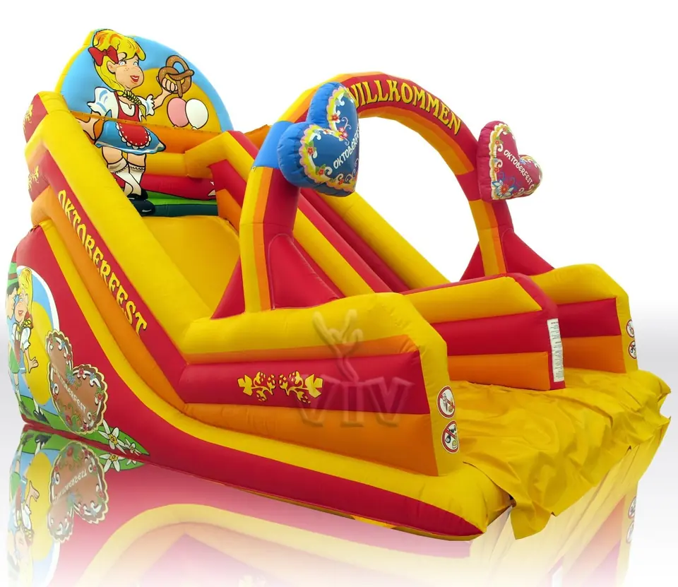 Helga Oktoberfest commercial inflatable slide