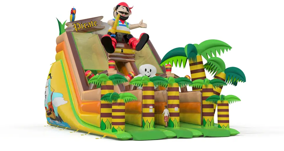 Slide Pirate Giant commercial inflatable slide