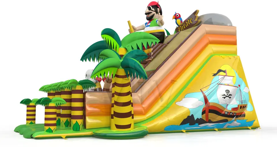 Slide Pirate Giant commercial inflatable slide