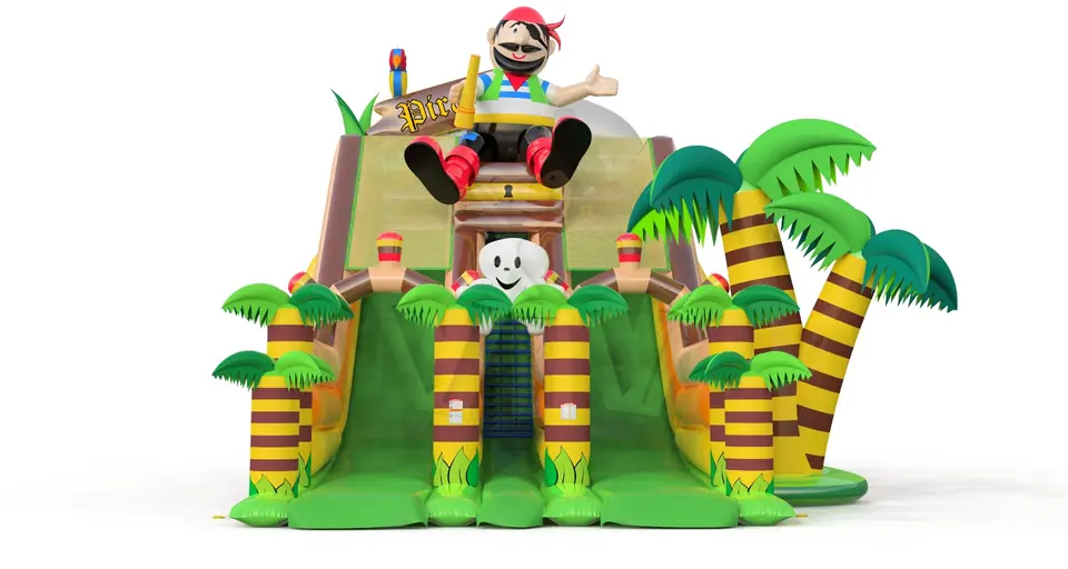 Slide Pirate Giant commercial inflatable slide