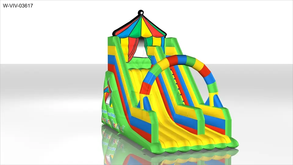 Slide Rainbow MINI commercial inflatable slide