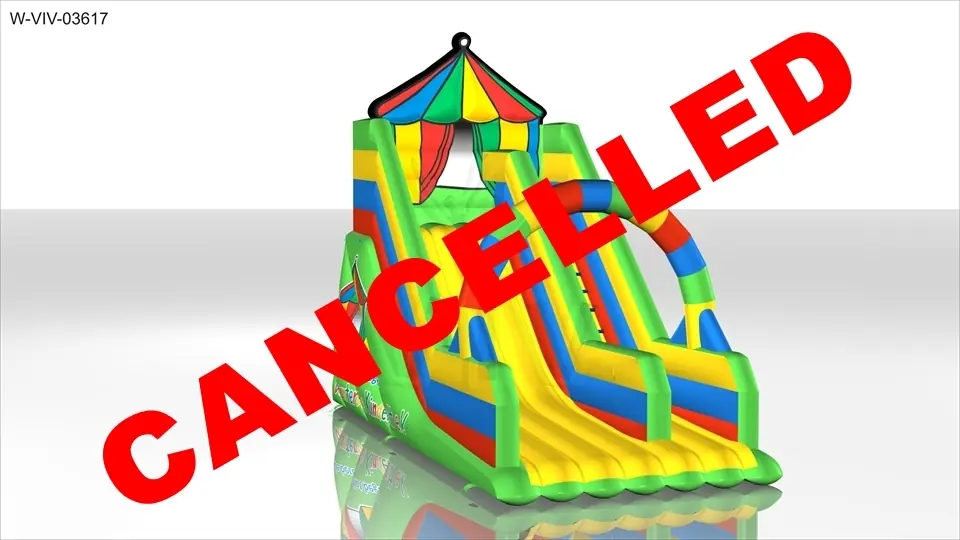Slide Rainbow MINI commercial inflatable slide