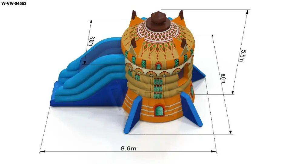 Slide Tower commercial inflatable slide