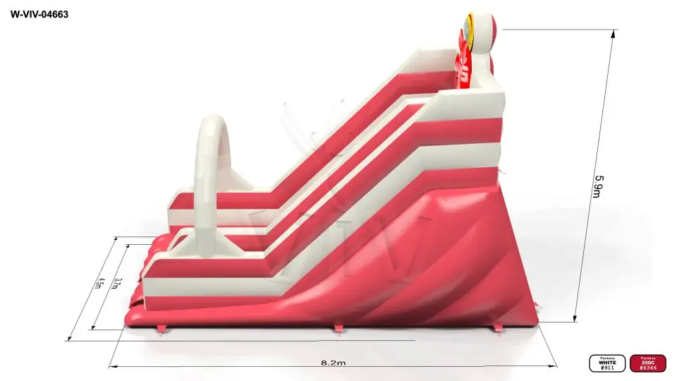 "Sparkasse" - Collection Sparkasse commercial inflatable slide