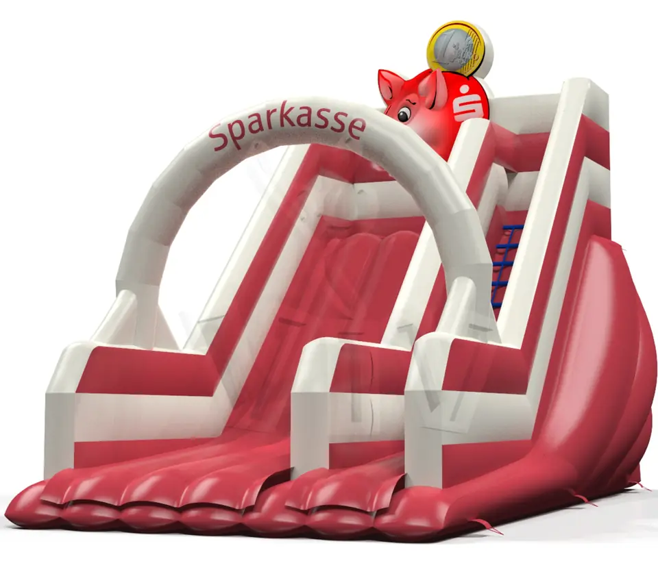 "Sparkasse" - Collection Sparkasse commercial inflatable slide