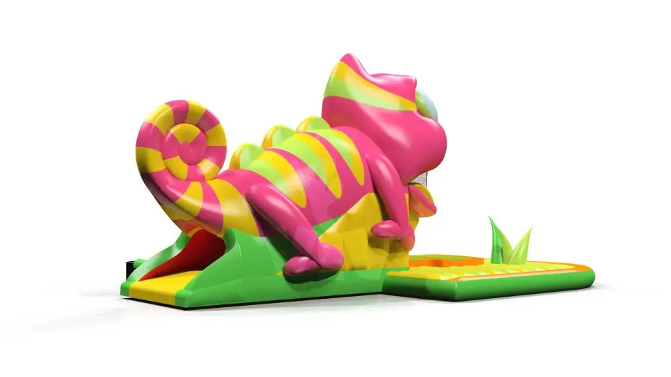 Swallower Chameleon - Collection Big Bugs commercial inflatable slide