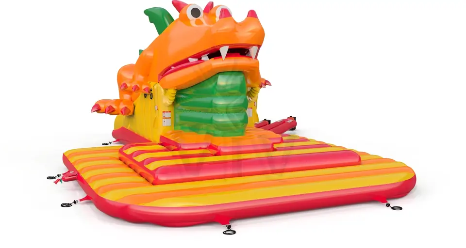 Swallower Dragon commercial inflatable slide