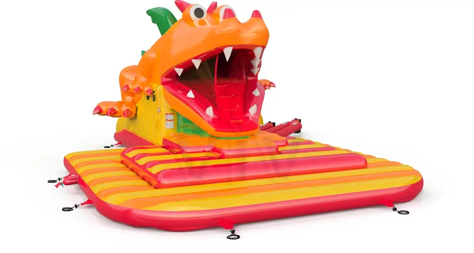 Swallower Dragon commercial inflatable slide