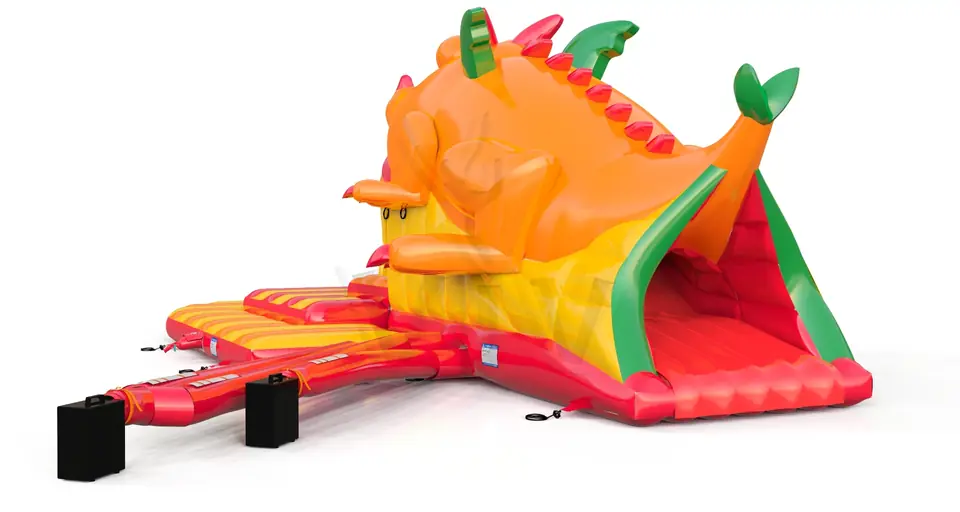 Swallower Dragon commercial inflatable slide
